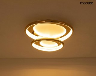 MOOSEE lampa sufitowa / plafon CELL 2 złota