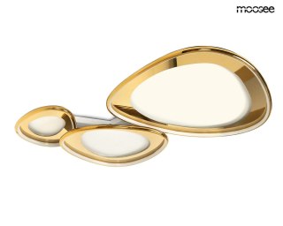 MOOSEE lampa sufitowa / plafon CELL 3 złota