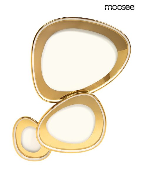 MOOSEE lampa sufitowa / plafon CELL 3 złota