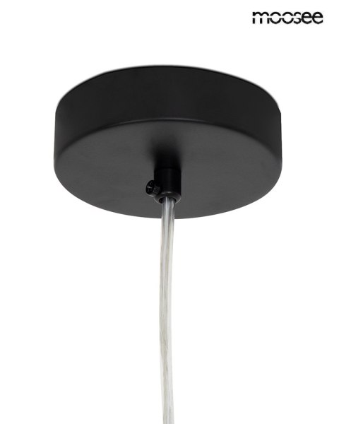MOOSEE lampa wisząca ALURE OVAL 120 czarna