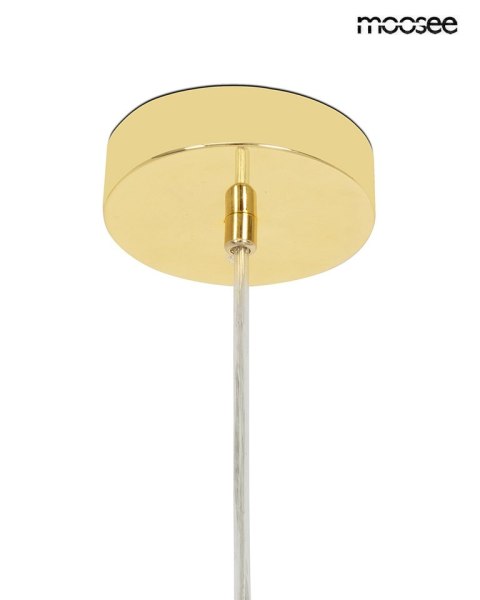 MOOSEE lampa wisząca ALURE OVAL 120 złota