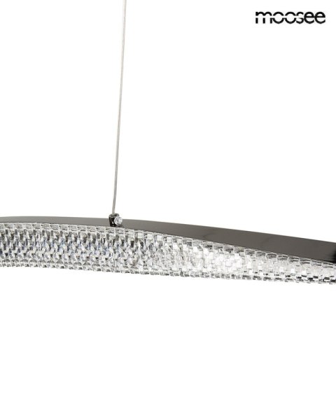 MOOSEE lampa wisząca ANILLO 120 czarny chrom