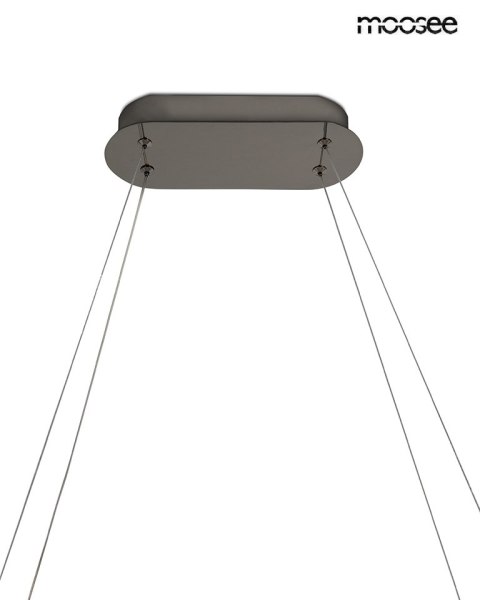 MOOSEE lampa wisząca ANILLO 120 czarny chrom