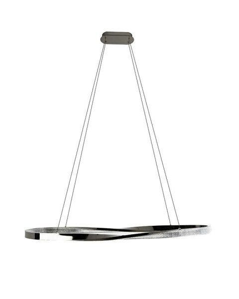 MOOSEE lampa wisząca ANILLO 120 czarny chrom