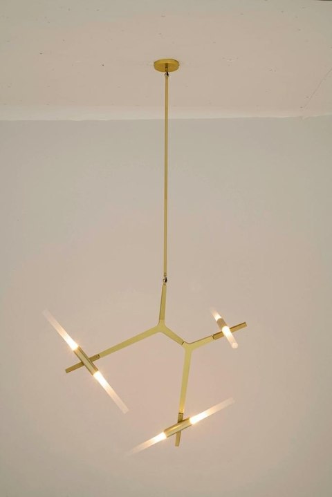 Moosee MOOSEE lampa wisząca CANDELABR 6 złota