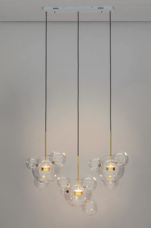 Moosee MOOSEE lampa wisząca CAPRI LINE 3 złota