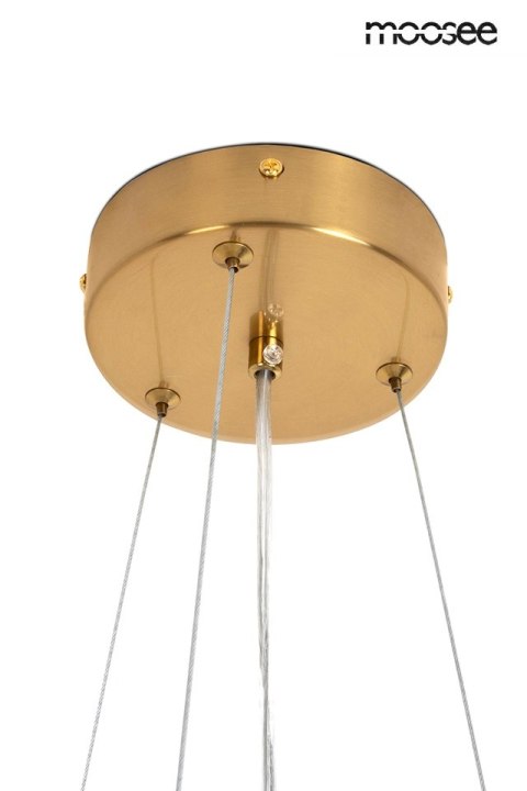 MOOSEE lampa wisząca FLORA 80 złota