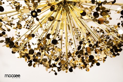 Moosee MOOSEE lampa wisząca MONETE 50 złota