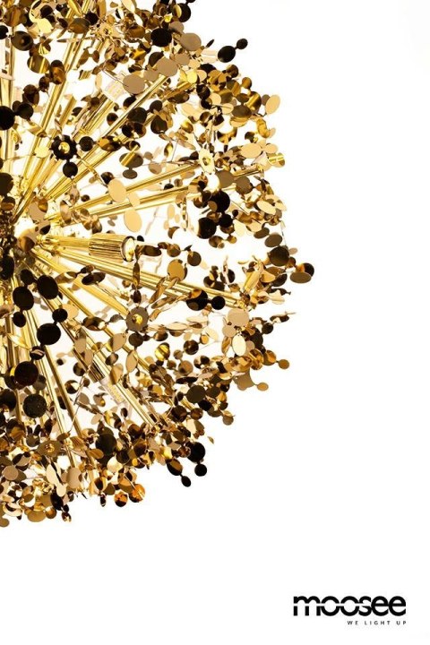 Moosee MOOSEE lampa wisząca MONETE 65 złota
