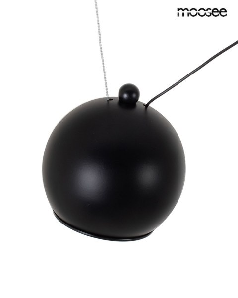 Moosee MOOSEE lampa wisząca OCTO 3 czarna