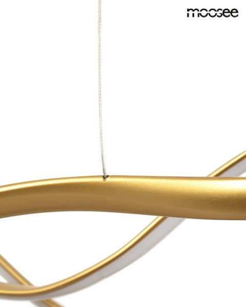 MOOSEE lampa wisząca WAVES 2 złota