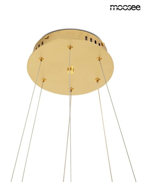 MOOSEE lampa wisząca WAVES 2 złota