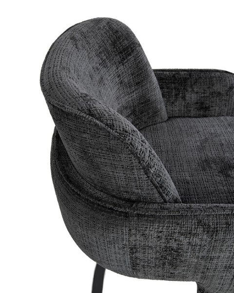 MaMaison krzesło barowe BORA czarne