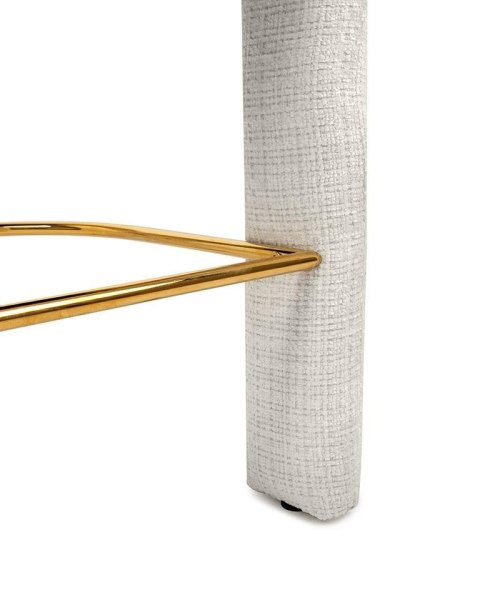 MaMaison krzesło barowe LOGAN białe