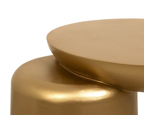 MaMaison stolik ELIAS złoty / drewno