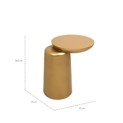 MaMaison stolik ELIAS złoty / drewno