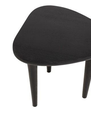 MaMaison stolik LAMINAR czarny / drewno