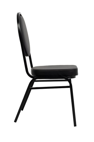 Krzesło bankietowe / konferencyjne HEBE czarne