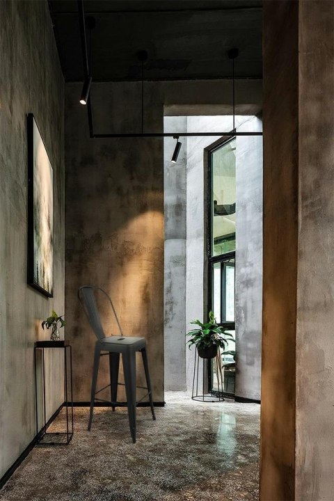 Krzesło barowe TOWER BIG BACK 76 (Paris) czarne