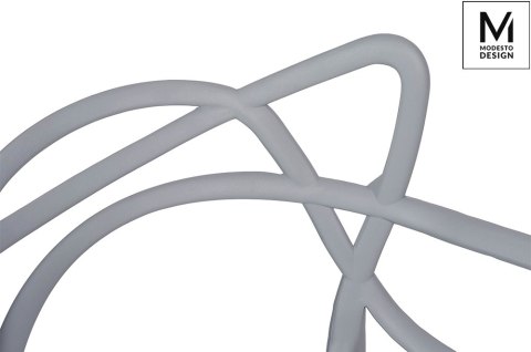 MODESTO krzesło HILO szare - polipropylen