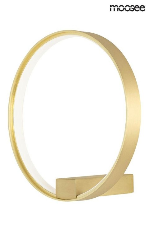 Moosee MOOSEE lampa ścienna CIRCLE WALL złota