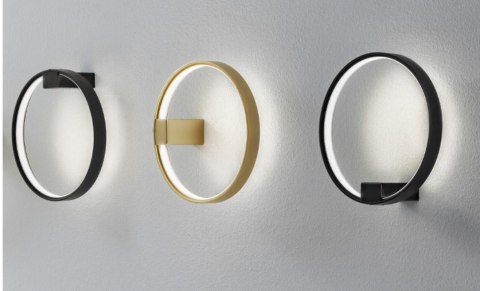 Moosee MOOSEE lampa ścienna CIRCLE WALL złota