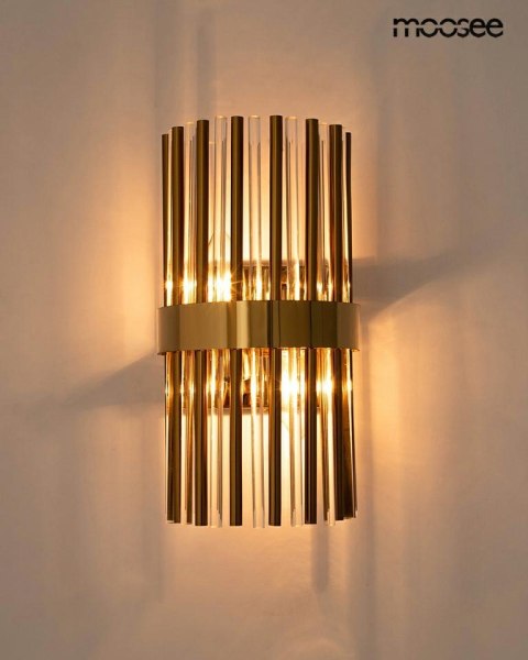 Moosee MOOSEE lampa ścienna GARDA złota