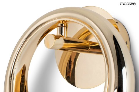 Moosee MOOSEE lampa ścienna HELIOS złota