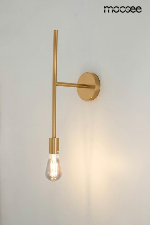Moosee MOOSEE lampa ścienna RIVA złota