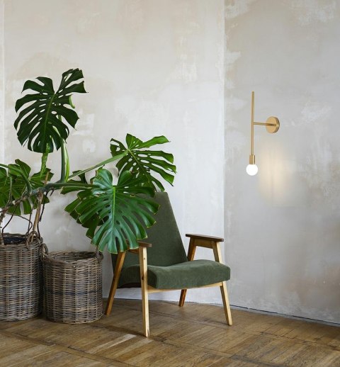 Moosee MOOSEE lampa ścienna RIVA złota