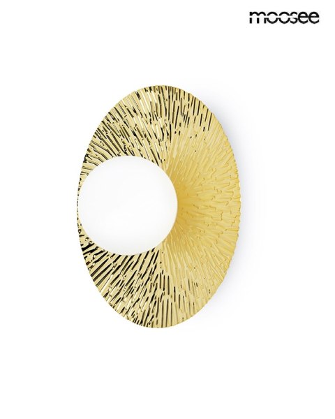 MOOSEE lampa ścienna SOUL 30 złota