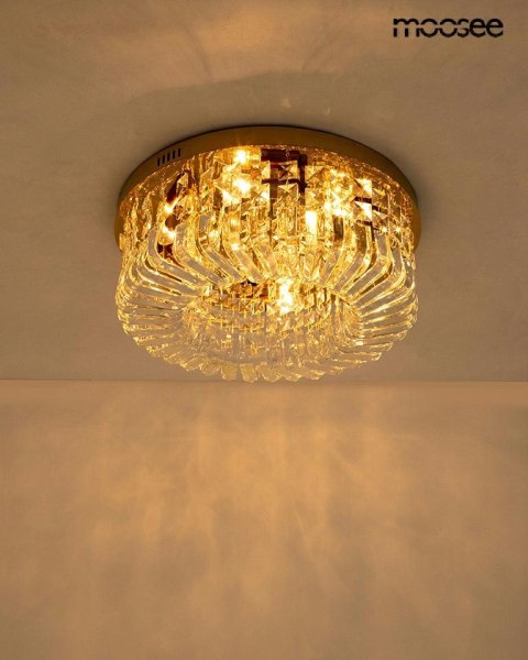 MOOSEE lampa sufitowa / plafon BALUNA 50 złota