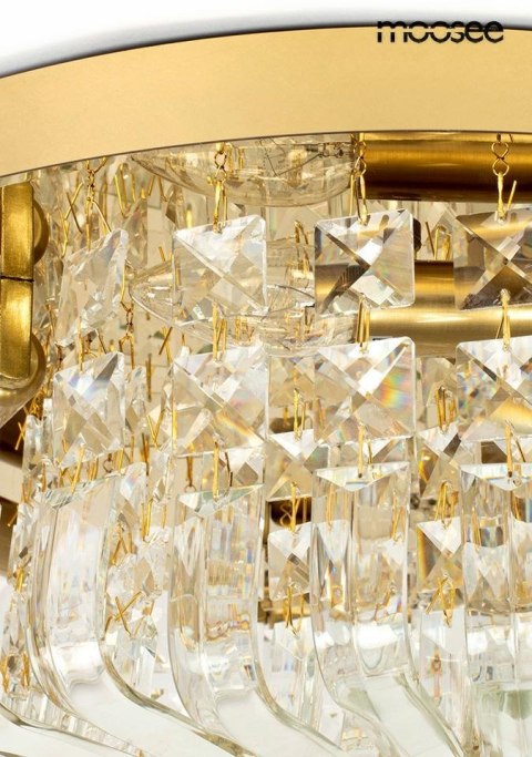 MOOSEE lampa sufitowa / plafon BALUNA 50 złota