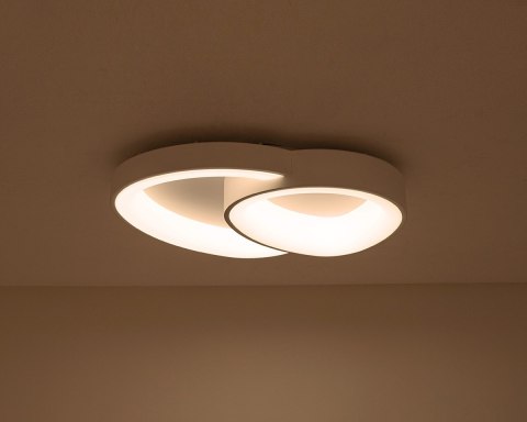 MOOSEE lampa sufitowa / plafon CELLS 2 biała