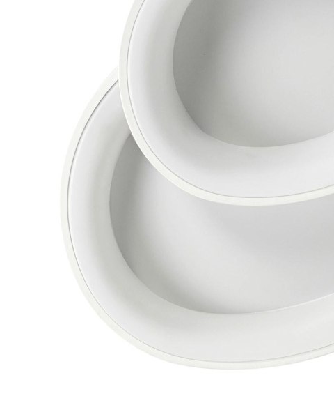 MOOSEE lampa sufitowa / plafon CELLS 2 biała