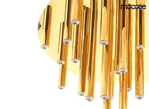 MOOSEE lampa sufitowa / plafon ORGANO 60 złota