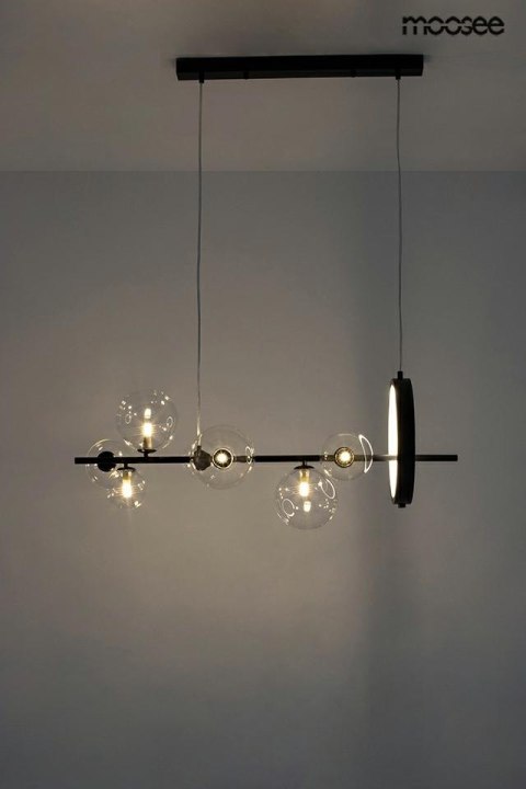 MOOSEE lampa wisząca ALURE LINE 90 czarna