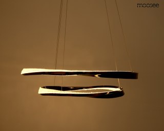 MOOSEE lampa wisząca ANILLO 2 czarny chrom