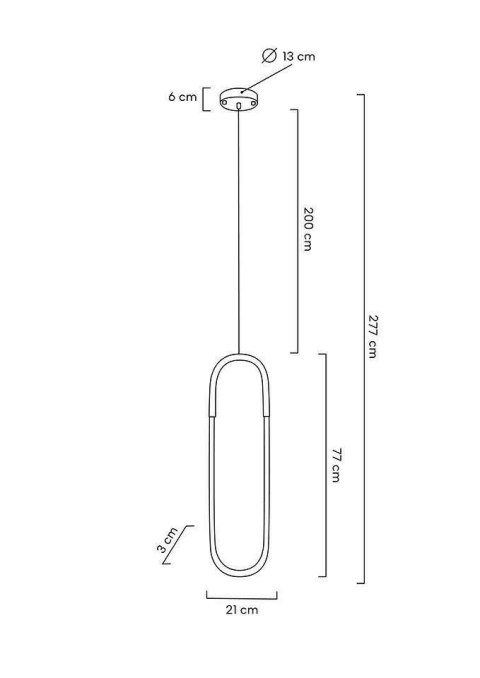 MOOSEE lampa wisząca PUZO L złota