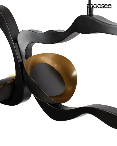 MOOSEE lampa wisząca TORRE czarna