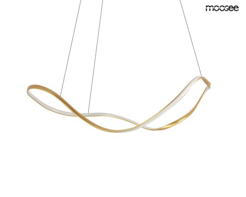 Moosee MOOSEE lampa wisząca WAVES 60 złota