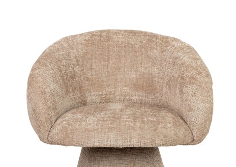 MaMaison krzesło obrotowe PEDRA beżowe