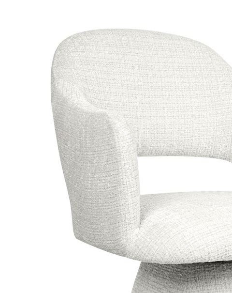 MaMaison krzesło obrotowe VERONA białe