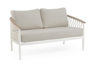 BIZZOTTO sofa 2-osobowa ogrodowa FENIX beżowa