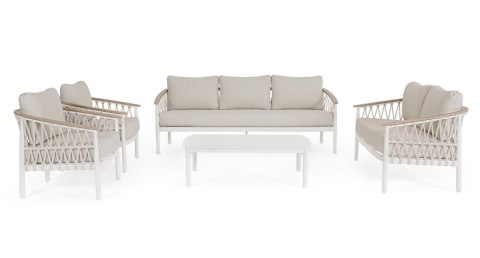 Bizzotto BIZZOTTO sofa 2-osobowa ogrodowa FENIX beżowa