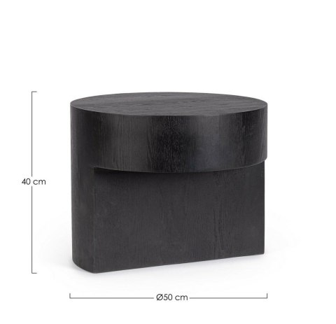 BIZZOTTO stolik kawowy STANWOOD czarny