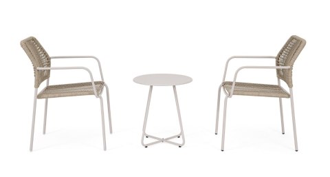 BIZZOTTO stolik ogrodowy JABLE beżowy