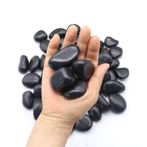 Kamień dekoracyjny ogrodowy 2-3 cm 10 kg czarny