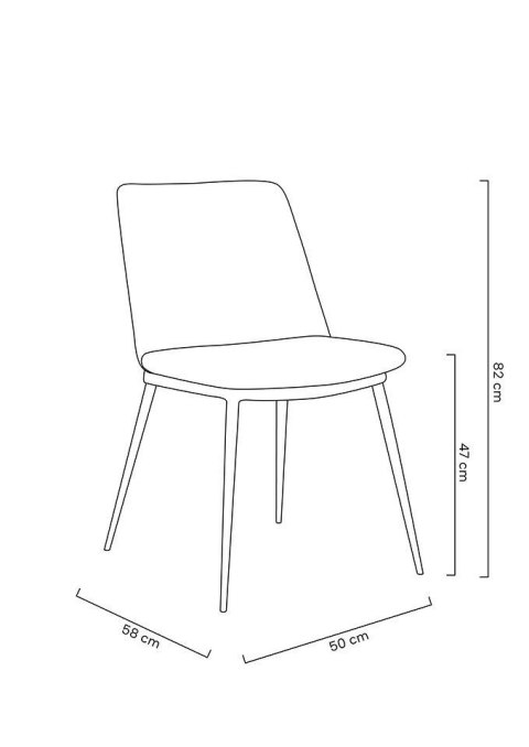 Krzesło DIEGO jasnozielone - welur, podstawa czarno złota