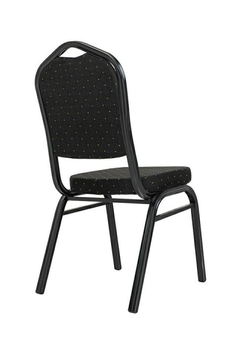 Krzesło bankietowe / konferencyjne HERON czarne